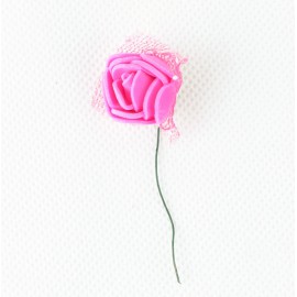 Pink rózsa szivacsból