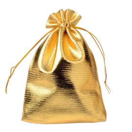 Aranyszínű ajándék zsák (nagy)