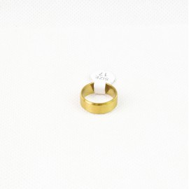 Matt aranyszínű karikagyűrű